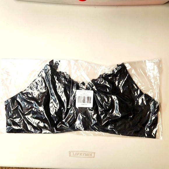 ❤️NWT VINTAGE TORRID BRA SATIN LACE RETRO STRAPPY UNDERWIRE BRALETTE ADJUSTABLE - Picture 3 of 11